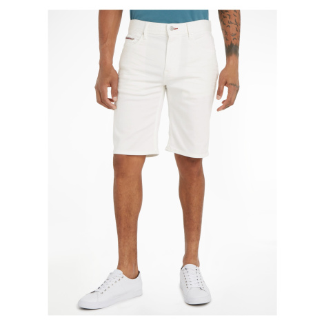 White men's denim shorts Tommy Hilfiger Brooklyn - Men's