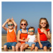 KiETLA RoZZ 24-48 months slnečné okuliare pre deti Fluo Orange