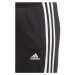 Dívčí kalhoty 3 Stripes French Terry Jr GN4054 - Adidas 128 cm