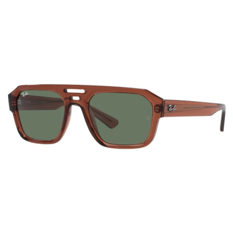 Ray-Ban Slnečné okuliare '0RB4397 54 667882'  hnedá / zelená