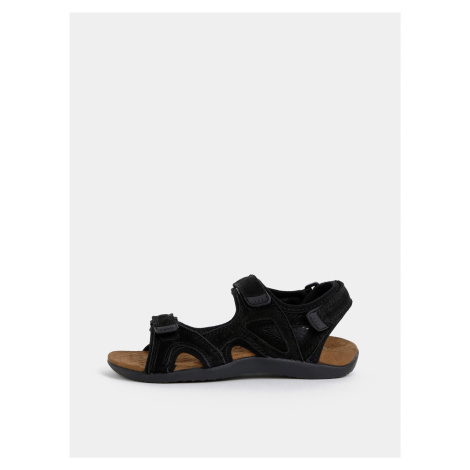 Čierne kožené sandále Scholl Spinner