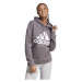 adidas ESSENTIALS BIG LOGO REGULAR FLEECE HOODIE Dámska mikina, hnedá, veľkosť