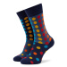 Funny Socks Ponožky Vysoké Unisex Dots Multicolor SM1/17 Farebná