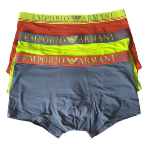 Pánske boxerky Emporio Armani 111357 3F723 3 KUSY