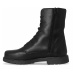 Vasky Lydie Zip Black - Dámske kožené členkové topánky čierne, ručná výroba jesenné / zimné topá