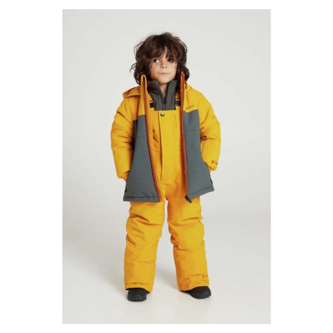 Detská bunda Protest žltá farba
