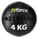 Fitforce WALL BALL Medicinbal, čierna, veľkosť