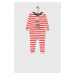 Detské bavlnené pyžamo GAP X Marvel červená farba, vzorovaná