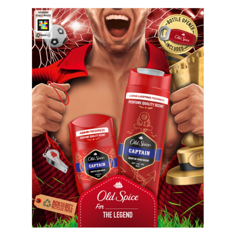 OLD SPICE Captain s otváračom na fľaše Darčekové balenie