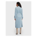 Moss Copenhagen Košeľové šaty Jeppi 17189 Modrá Regular Fit