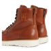 Tommy Hilfiger Čižmy Th American Warm Leather Boot FM0FM04668 Hnedá