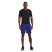 Tričko Under Armour Hg Armour Comp SS Black/ White XXXL