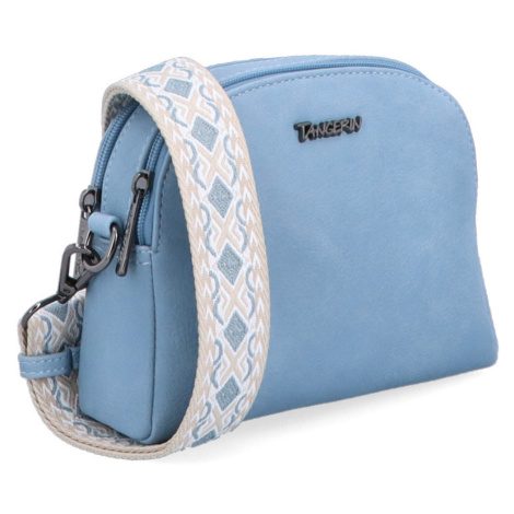 Malá kabelka s dvoma zipsami Tangerin