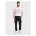 Guess Tričko Round Logo M3GI11 J1314 Biela Slim Fit