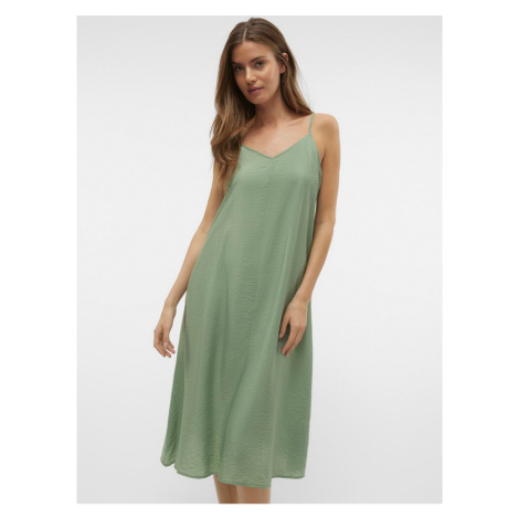 Green women's dress Vero Moda Josie - Women