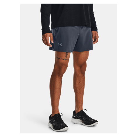 Tmavosivé športové kraťasy Under Armour LAUNCH ELITE 5'' SHORT