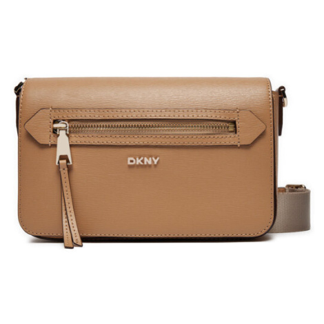 DKNY Kabelka Bryant Ave Md Flap C R42E3E21 Hnedá