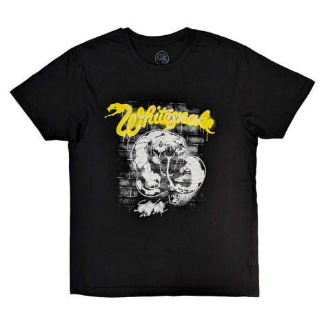 Whitesnake tričko Graffiti Čierna