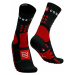 Compressport Hiking Black/Red/White T1 Bežecké ponožky