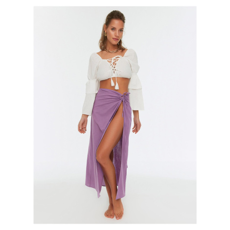 Purple beach skirt Trendyol - Women