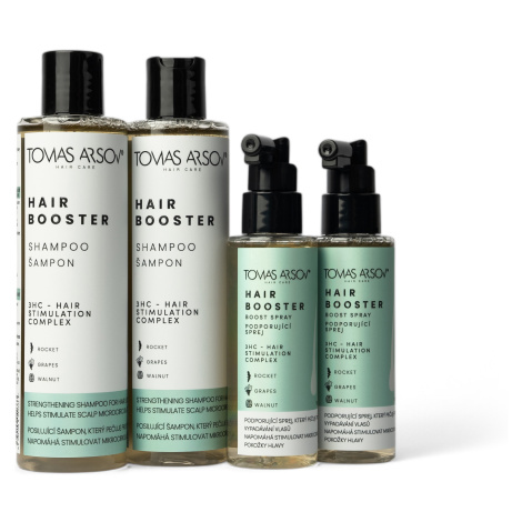 Tomas Arsov 2x HAIR BOOSTER Šampón a sprej