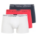 Tommy Hilfiger Underwear Boxerky 'Essential'  námornícka modrá / jasne červená / biela
