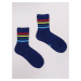 Yoclub Chlapčenské ponožky Stripes 3-Pack SKA-0157C-A300 Multicolour