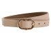 Beige women's belt OCH BELLA