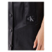 Calvin Klein Jeans Šaty z imitácie kože J20J221388 Čierna Slim Fit