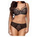 Podprsenka Crystal Soft 1396 Black - Ava Lingerie 80 J