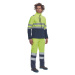 Cerva Granada Pánska HI-VIS softshellová bunda 03010592 žltá/navy