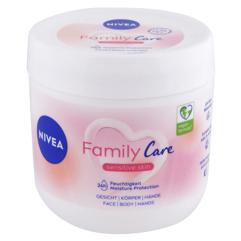 Nivea krém na tvár a telo Family Care 450 ml