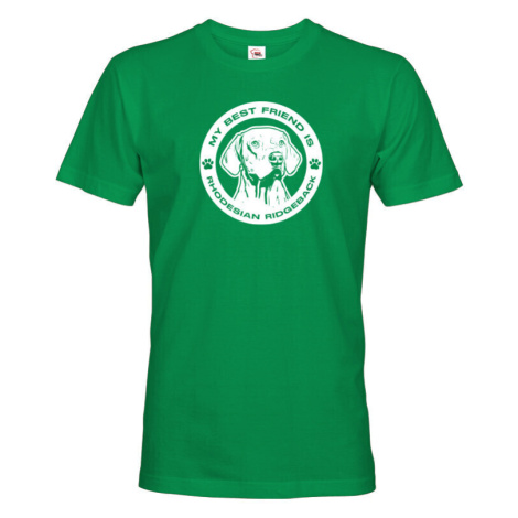 Pánské tričko Rhodéský ridgeback - darček pre milovníkov psov