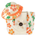 Komplet - kabelka a klobúk 22103 Ciechocinek oranžový - Art Of Polo one size