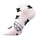 Boma Piki 52 Dámske vzorované ponožky 1-3 páry BM000000583000105775 biela