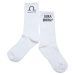 Libra zodiac socks white