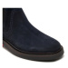 Tommy Hilfiger Členková obuv s elastickým prvkom Light Hilfiger Suede Chelsea FM0FM05104 Tmavomo