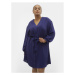 Vero Moda Curve Košeľové šaty 10299117 Modrá Regular Fit
