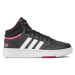 Dámska rekreačná obuv ADIDAS Hoops 3.0 Mid core black cloud white pink fusion