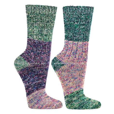 SOCKS4FUN Zimné ponožky W-6286-2 k.2