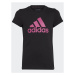Adidas Tričko Essentials Big Logo Cotton T-Shirt IC6122 Čierna Slim Fit