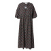 minimum Košeľové šaty 'Balia 9045'  zmiešané farby / čierna