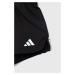 Šortky adidas G TR-ES 3S čierna farba, jednofarebné
