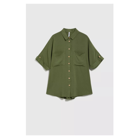 Green Women's Shirt Moodo