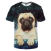 Aloha From Deer Puggie T-Shirt TSH AFD071 Žltý