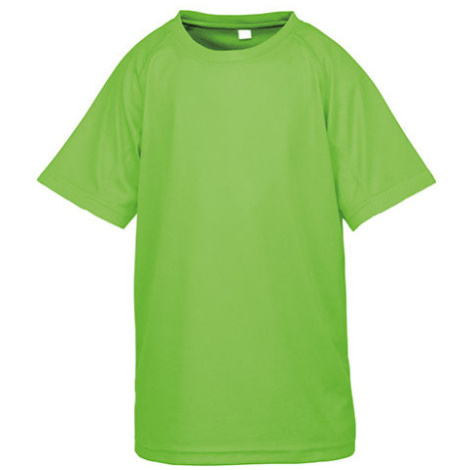 Spiro Detské rýchloschnúce tričko RT287J Lime