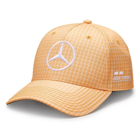 Mercedes AMG Petronas čiapka baseballová šiltovka Lewis Hamilton orange F1 Team 2023