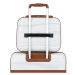 Biela príručná taška na kufor “Universal“ - veľ. S