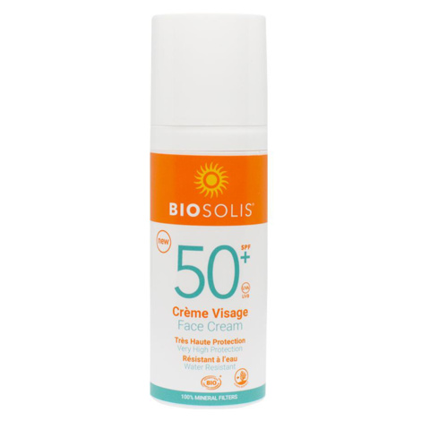 Opaľovací krém na tvár SPF50 Biosolis 50ml Obsah: 50 ml