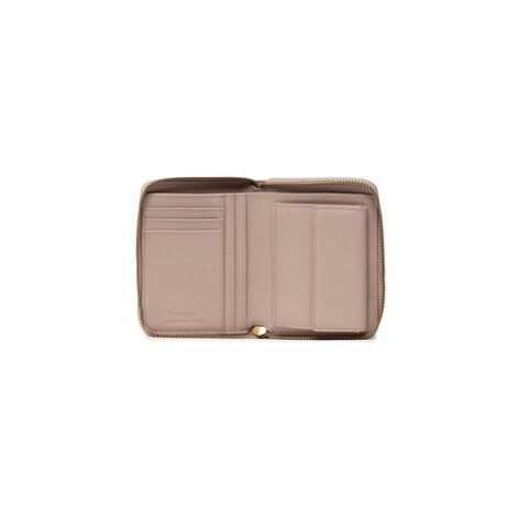 Pinko Taylor Portafoglio Con Cerniera, Trapunta Chevron, Nappa, Donna, Viaggio